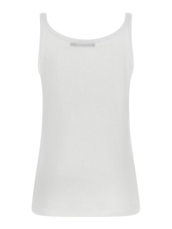 26SS 돌체앤가바나 민소매 티셔츠 F8K97ZGDDL0W0800 White - DOLCE & GABBANA