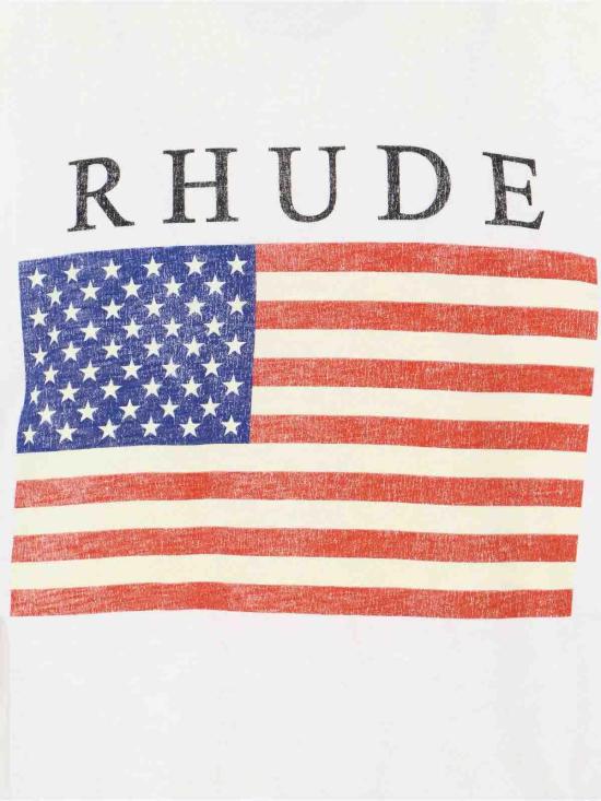 26SS 루드 반팔 티셔츠 RHPS26TT230123166 White - RHUDE