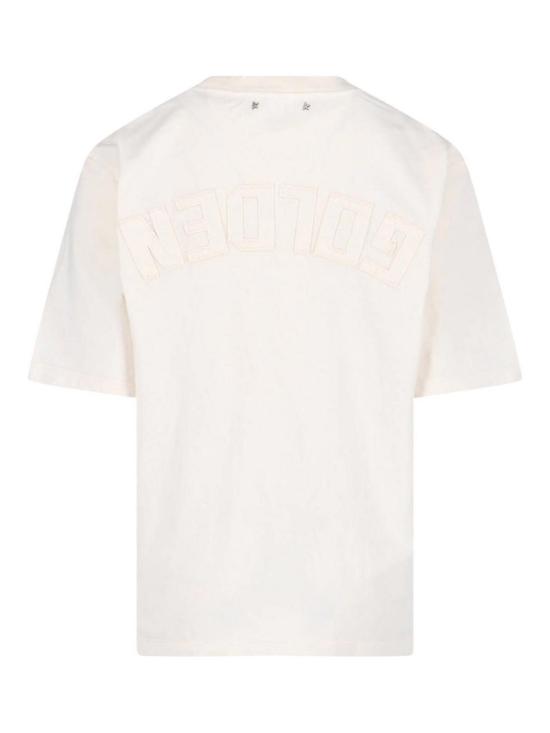 26SS 골든구스 반팔 티셔츠 GUP01873P00157611560 White - GOLDEN GOOSE