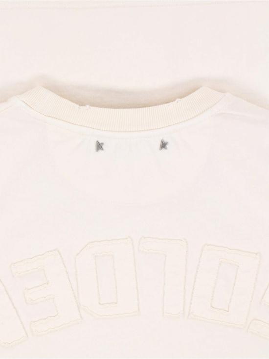 26SS 골든구스 반팔 티셔츠 GUP01873P00157611560 White - GOLDEN GOOSE