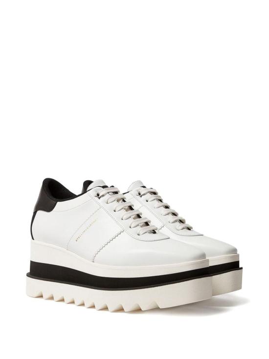 26SS 스텔라 맥카트니 스닉엘리세 플랫폼 트레이너 810611AP0AM09001 White - STELLA MCCARTNEY