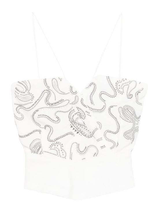 26SS 이로 민소매 티셔츠 OLYMPEWP16WHI77 White