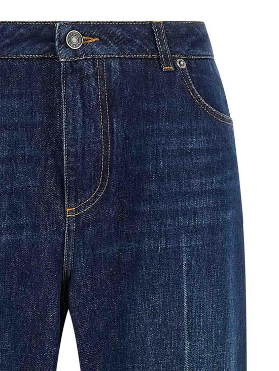 26SS 돌체앤가바나 스트레이트 팬츠 FTDDFDG8OT3S9001 Blue - DOLCE & GABBANA