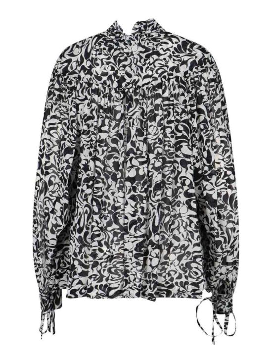 26SS 드리스 반 노튼 셔츠 130716E17 Black - DRIES VAN NOTEN