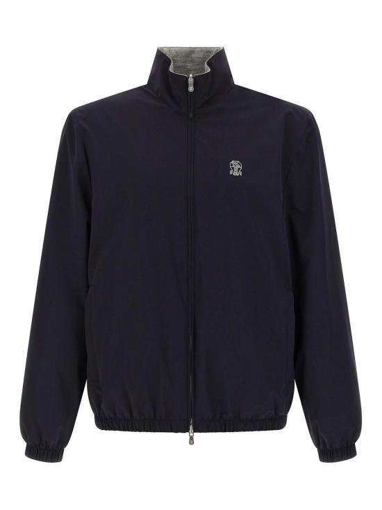  브루넬로 쿠치넬리 나일론 리버서블 블루종 MM49A7434GCKM43 Multicolour