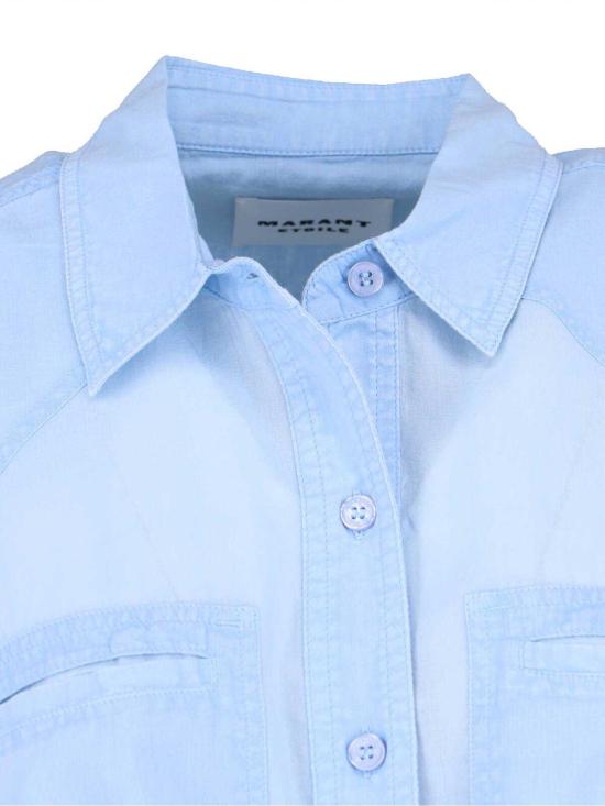 26SS 이자벨마랑에뚜왈 셔츠 CH0304FAD1I05E30 Blue - ISABEL MARANT ETOILE