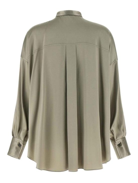 26SS 브루넬로 쿠치넬리 셔츠 M0C59MY906C9125 Green - BRUNELLO CUCINELLI