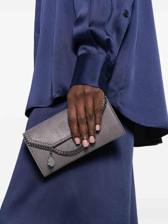 26SS 스텔라 맥카트니 지갑 7P0086W91321236 Grey - STELLA MCCARTNEY