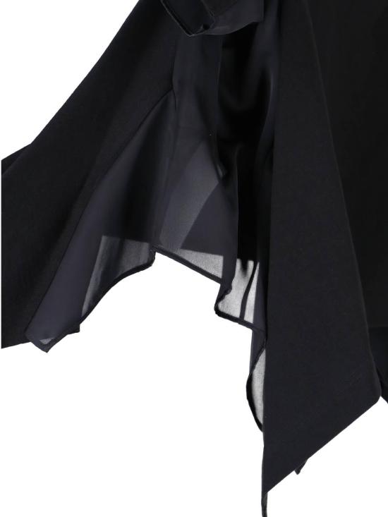 26SS 사카이 반팔 티셔츠 2608404001 Black - SACAI