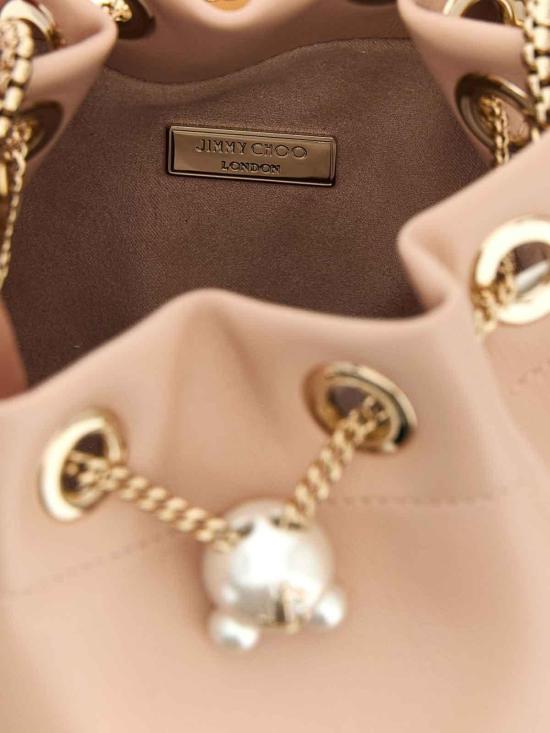 26SS 지미추 크로스백 BONBONDTOMACARONLIGHTGOLD Light Pink - JIMMY CHOO