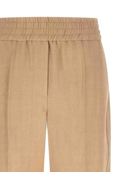 26SS 브루넬로 쿠치넬리 스트레이트 팬츠 MH126P7197C9195 Beige - BRUNELLO CUCINELLI