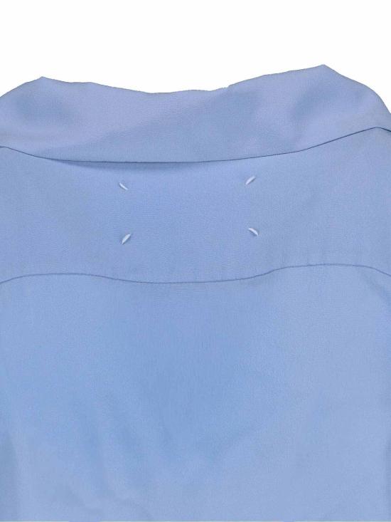 26SS 마르지엘라 롱 슬리브 실크 셔츠 S51DT0028M35704479 Blue - MAISON MARGIELA