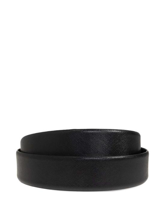 26SS 엠포리오 아르마니 가죽 벨트 EM005540AF24909MC173 Black - EMPORIO ARMANI