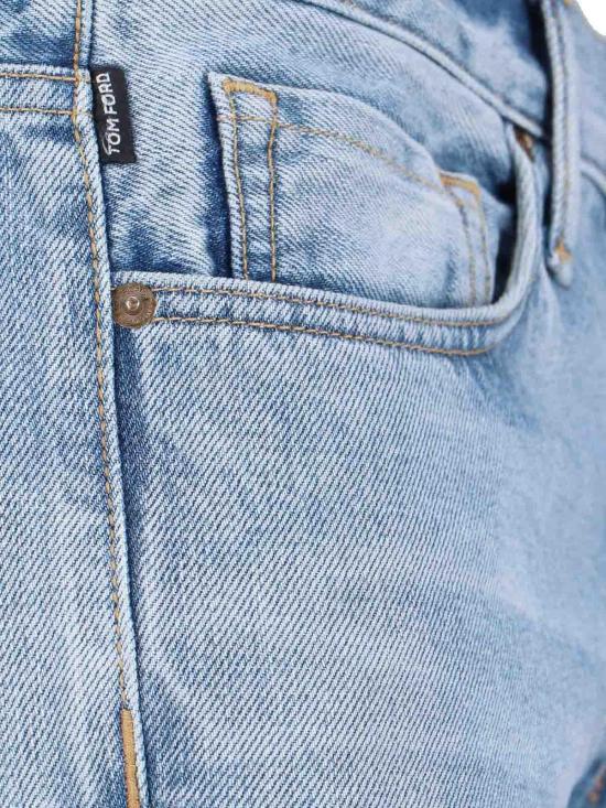 26SS 톰포드 스트레이트 팬츠 DPH001DMC099UAN Blue - TOMFORD