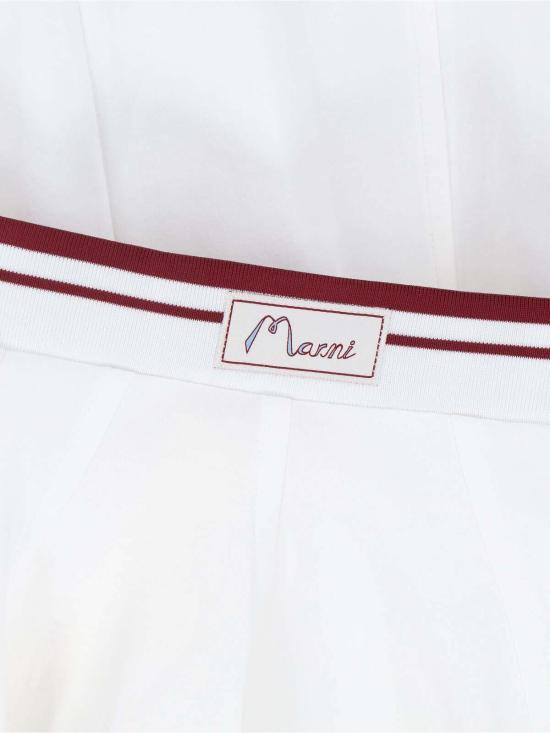 26SS 마르니 미디 스커트 GOJE0804LXUTC61300W01 White - MARNI