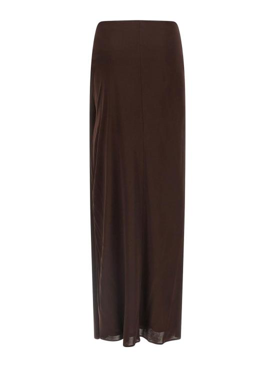 26SS 엘리자베타프랜치 미디 스커트 GO16661E2644 Brown - ELISABETTA FRANCHI