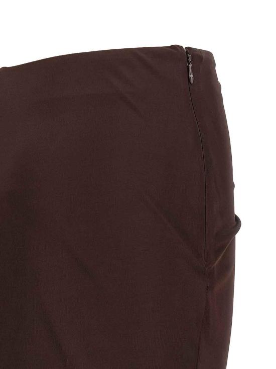 26SS 엘리자베타프랜치 미디 스커트 GO16661E2644 Brown - ELISABETTA FRANCHI