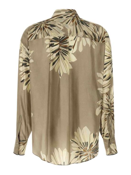 26SS 브루넬로 쿠치넬리 셔츠 MQ967RH206C009 Green - BRUNELLO CUCINELLI