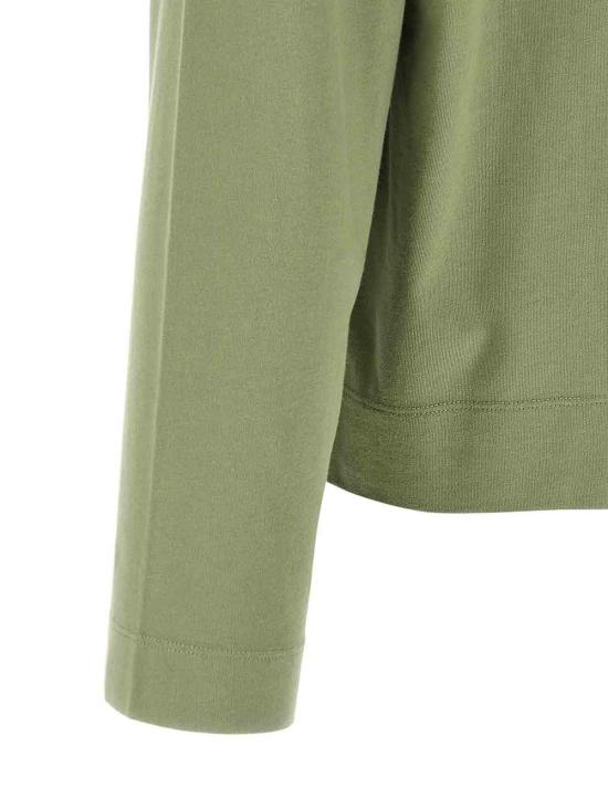 26SS 드리스 반 노튼 반팔 티셔츠 261021112360365E15 Green - DRIES VAN NOTEN