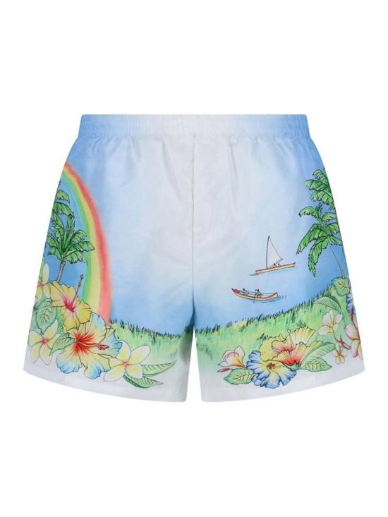 26SS 카사블랑카 스윔팬츠 MSP26TR03203EXB Multicolour - CASABLANCA