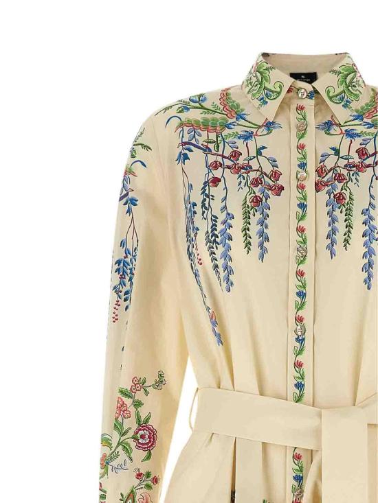 26SS 에트로 미디 스커트 WRHA0591AKH59X0802 Multicolour - ETRO