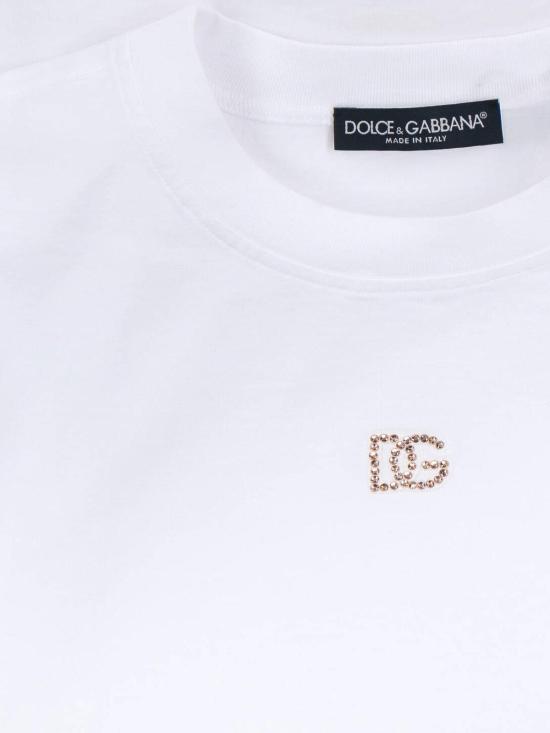26SS 돌체앤가바나 반팔 티셔츠 F8V42ZGDDL7W0800 White - DOLCE & GABBANA