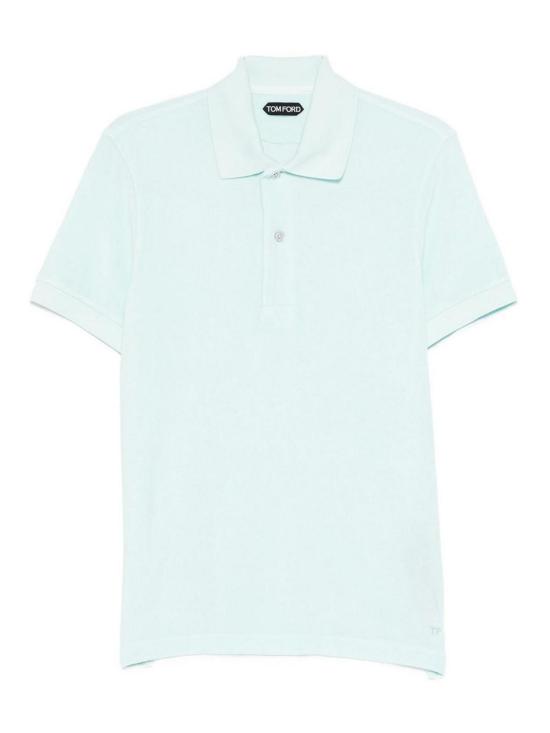 26SS 톰포드 폴로 티셔츠 JPS003JMC079UCK Blue