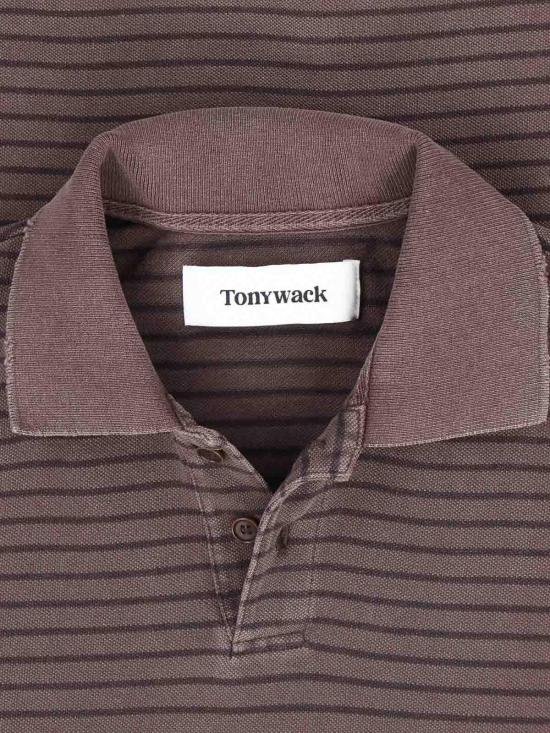 26SS 토니웩 폴로 티셔츠 BF12TS305FADEDBROWN Brown - TONYWACK