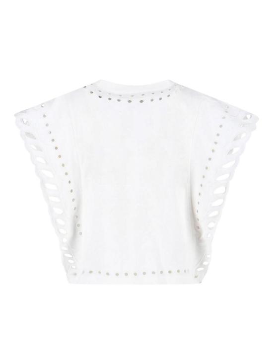 26SS 이자벨마랑에뚜왈 민소매 티셔츠 TS0298FAD1N08E23 White - ISABEL MARANT ETOILE