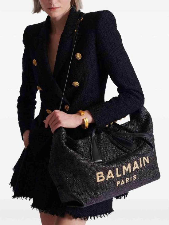 26SS 발망 토트백 GN1FI015TRAA0PA Black - BALMAIN