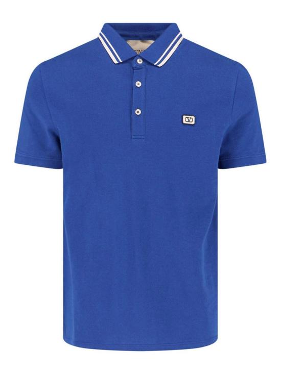 26SS 발렌티노 가라바니 폴로 티셔츠 8V3MH01KAQKB01 Blue