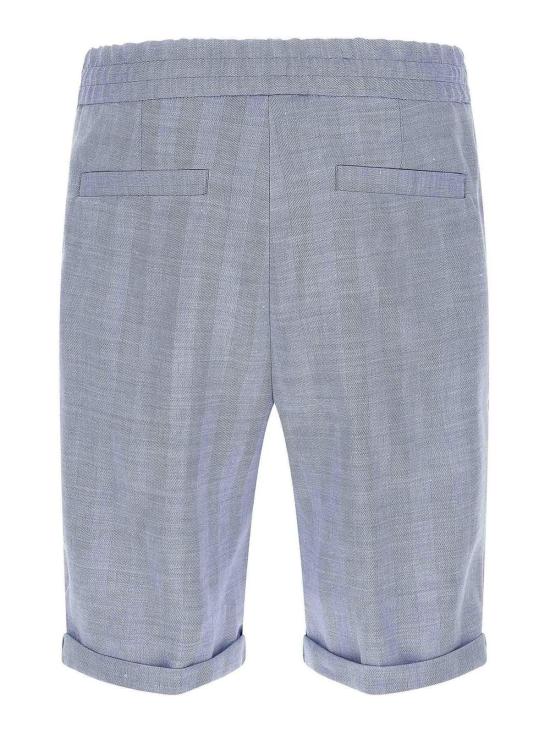 26SS 브루넬로 쿠치넬리 숏팬츠 MZ408U0020C024 Light Blue - BRUNELLO CUCINELLI