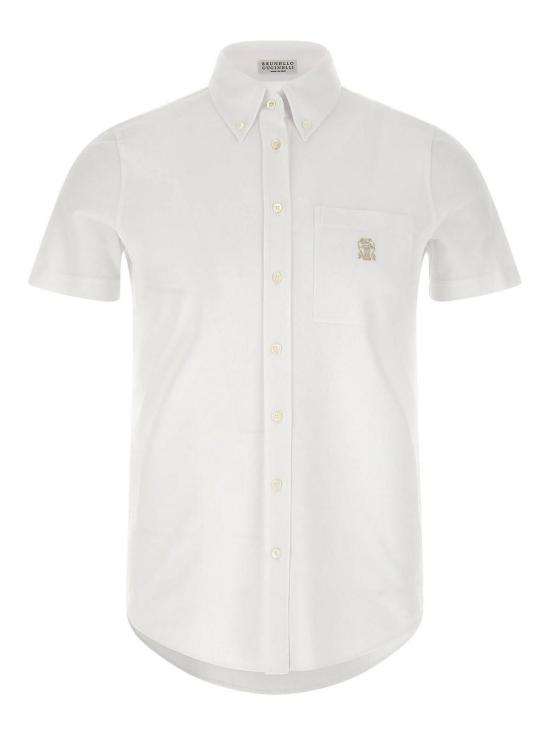 26SS 브루넬로 쿠치넬리 셔츠 ML944VT716C159 White