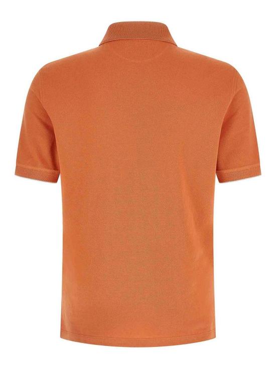 26SS 브루넬로 쿠치넬리 피케 폴로 셔츠 ME8548788CBG36 Orange - BRUNELLO CUCINELLI