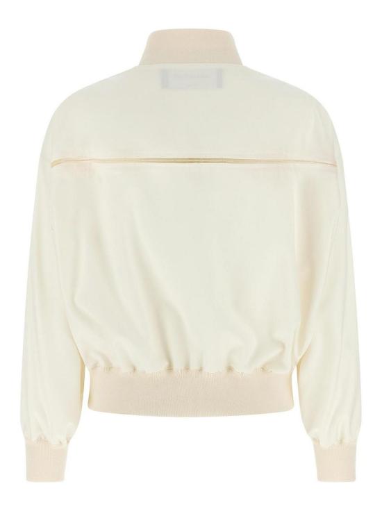 26SS 파비아나 필리피 봄버 자켓 GCD266F227L7810145 White - FABIANA FILIPPI