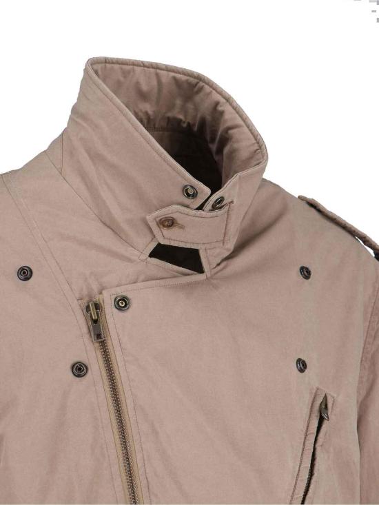 26SS MM6 메종마르지엘라 바이커 자켓 SH0AM0081M35741115 Beige - MM6 MAISON MARGIELA