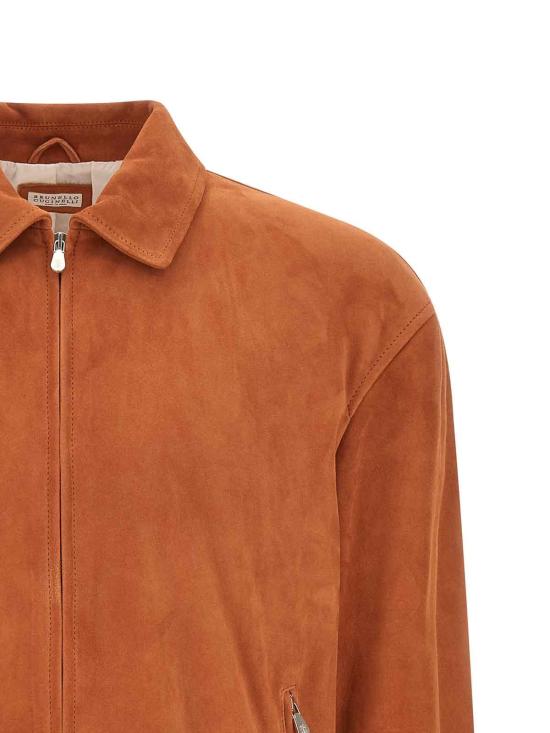 26SS 브루넬로 쿠치넬리 컨트리 스웨이드 블루종 MPCAO2071CSC21 - BRUNELLO CUCINELLI