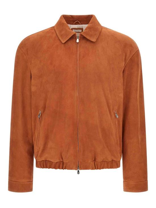 26SS 브루넬로 쿠치넬리 컨트리 스웨이드 블루종 MPCAO2071CSC21