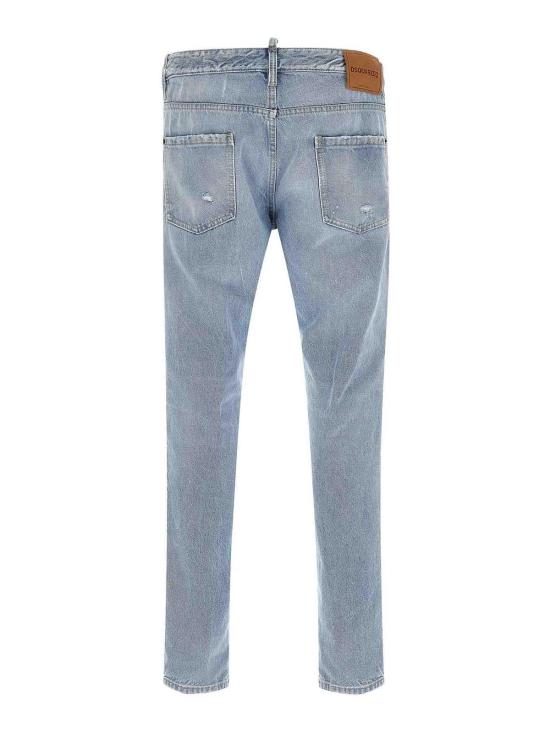 26SS 디스퀘어드2 스트레이트 팬츠 S71LB1720S30839470 Light Blue - DSQUARED2