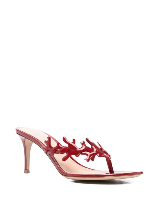 26SS 지안비토로시 샌들 G1015670RICNUIROUG Red - GIANVITO ROSSI