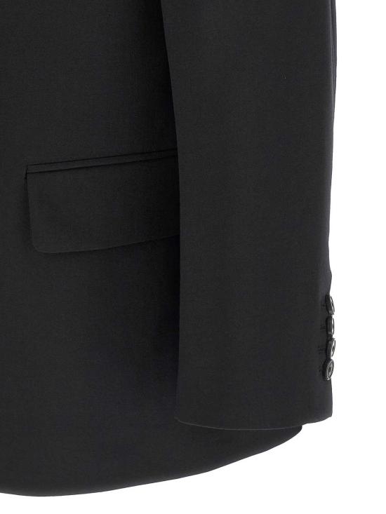 26SS 드리스 반 노튼 수트 자켓 26102043632499E15 Black - DRIES VAN NOTEN