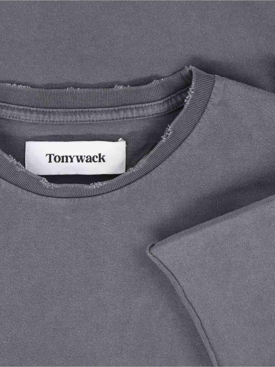 26SS 토니웩 반팔 티셔츠 BF12TS902FADEDCARBON Grey - TONYWACK