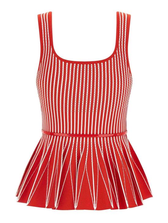 26SS 엘리자베타프랜치 민소매 티셔츠 TK85S62E2I29 Red - ELISABETTA FRANCHI