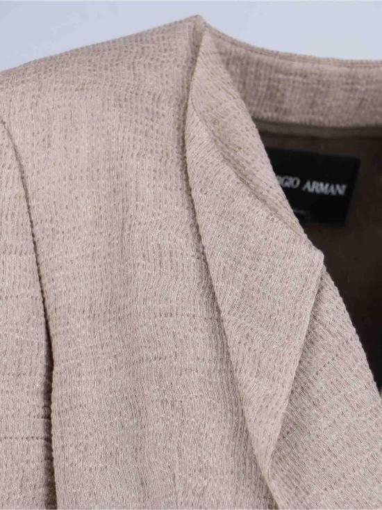 26SS 조르지오 아르마니 수트 자켓 GW002778TE20131M6303 Beige - GIORGIO ARMANI