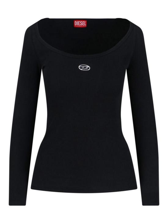 26SS 디젤 긴팔 티셔츠 A199090JMBA900 Black