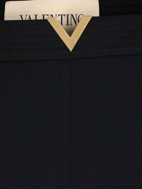 26SS 발렌티노 가라바니 스트레이트 팬츠 8B3RB7209Q00NO Black - VALENTINO GARAVANI