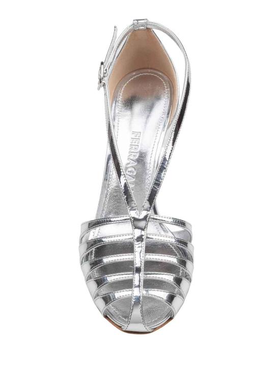 26SS 살바토레 페라가모 샌들 01K9770790145 Silver - SALVATORE FERRAGAMO