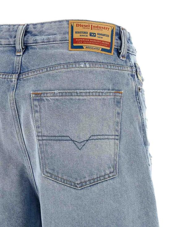 26SS 디젤 숏팬츠 A14051007DM01 Light Blue - DIESEL