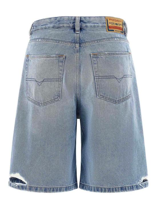 26SS 디젤 숏팬츠 A14051007DM01 Light Blue - DIESEL