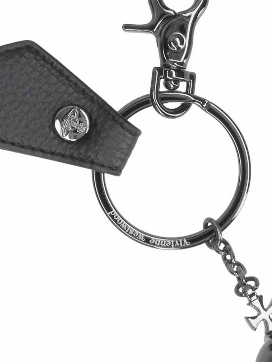 26SS 비비안웨스트우드 키링 8203011IUOM0014N403 Black - VIVIENNE WESTWOOD